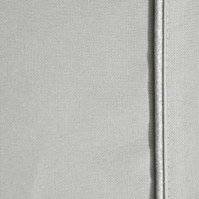 Šedý ubrus se stříbrným lemem MADELE 140x180 cm Eurofirany